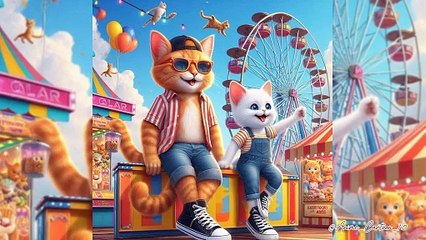 Cute Ai Cats  || Cute Anime Animals 
