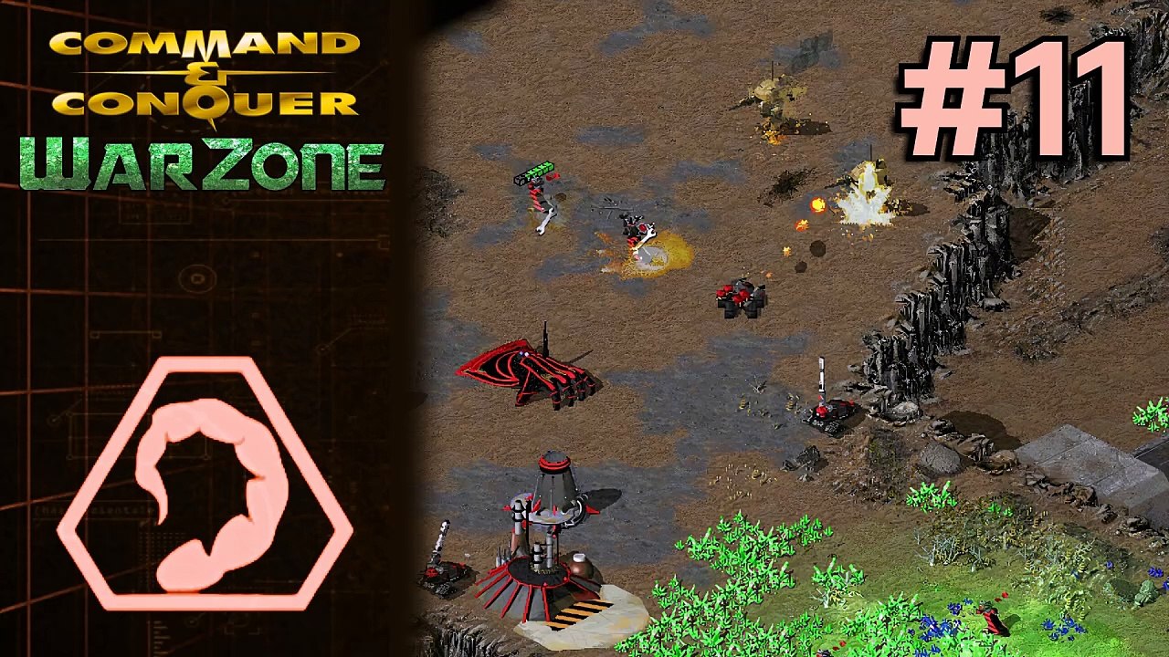 C&C Warzone Nod Campaign: Destroy GDI Research Facility (No Missile) - Hard - 1080p HD