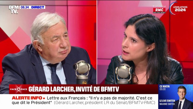 Gérard Larcher: Il va falloir qu'à l'Assemblée nationale, le sens des responsabilités l'emporte