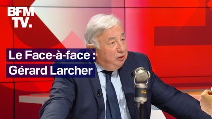 "Emmanuel Macron nous a mis dans le pétrin": l'interview de Gérard Larcher en intégralité