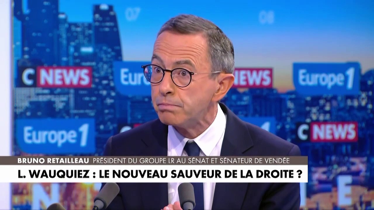 Législatives 2024 : «Nous allons refonder totalement un grand parti de droite populaire», déclare Bruno Retailleau