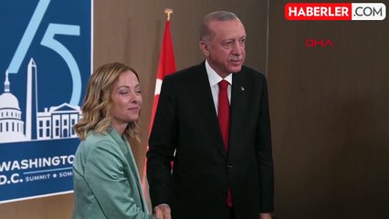 Meloni'nin Cumhurbaşkanı Erdoğan'a hayran hayran bakışları görüşmeye damga vurdu