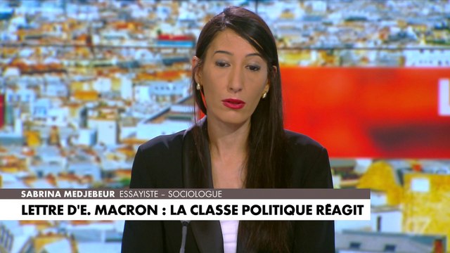 Sabrina Medjebeur : «Les grands oubliés de la lettre d’Emmanuel Macron, ce sont les Français et leurs inquiétudes»
