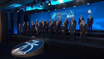 Cumhurbaşkanı Erdoğan'dan NATO'da diplomasi trafiği