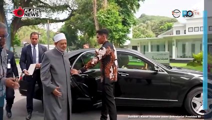 Presiden Jokowi Sambut Kunjungan Grand Syekh Al Azhar, Tekankan Perdamaian dan Toleransi