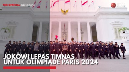 Jokowi Lepas Timnas untuk Olimpiade Paris 2024