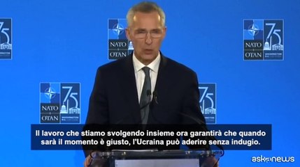 Stoltenberg: Ucraina in Nato? Non ? questione di se ma di quando