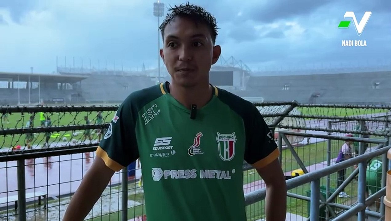 Reaksi Pemain Sayap Kuching City, Shamie Iszuan menjelang aksi lawan PDRM FC