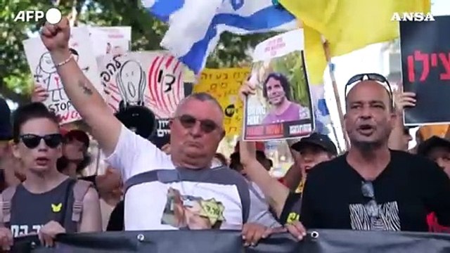 Israele, nuova manifestazione a Tel Aviv per la liberazione degli ostaggi