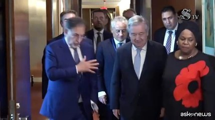 La Russa da Guterres: "Italia pu? aiutare a spegnere venti di guerra"