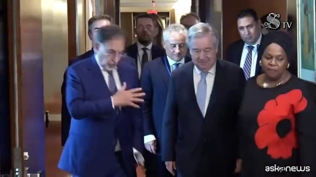 La Russa da Guterres: Italia pu? aiutare a spegnere venti di guerra