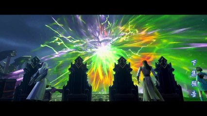 The Heavenly Phoenix Feng Qing'er activates the power of her bloodline to fight Xiao Yan