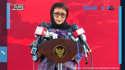 Ketpres Menlu Retno Marsudi Terkait Kunjungan Grand Syekh Al-Azhar Di Istana Merdeka