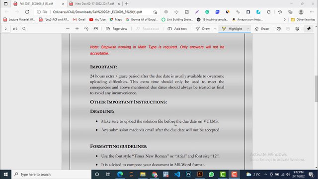 ECO606 Assignment No 3 Solution Autumn 2021-VU-Semester Fall 2021