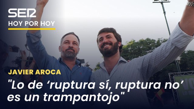 Javier Aroca califica a Vox de ultraderechita cobarde : No me creo sus amenazas