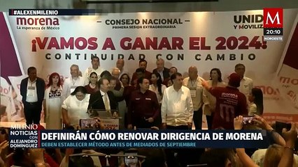 Morena definirá proceso para renovar la dirigencia en comunicación con Claudia Sheinbaum