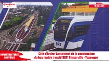 Côte d'Ivoire: Lancement de la construction du bus rapide transit (BRT) Bingerville - Yopougon