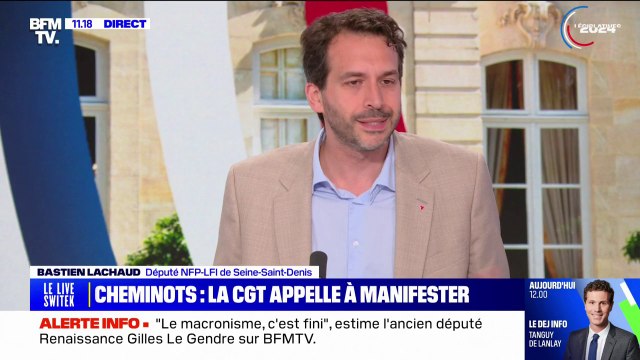 La lettre d'Emmanuel Macron est une catastrophe démocratique assure Bastien Lachaud, député NFP-LFI de Seine-Saint-Denis