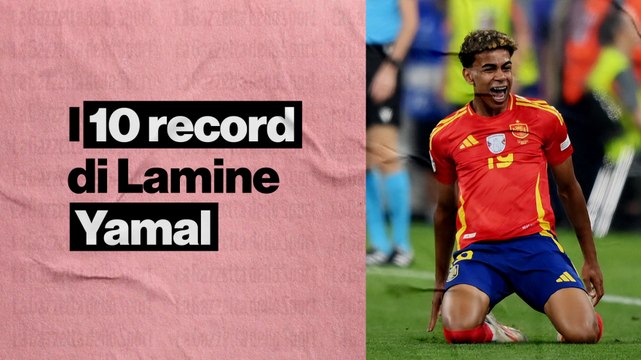 Dall'esordio con il Barça al gol contro la Francia: i 10 record di Yamal