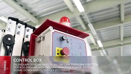 SHIGEMITSU SINGLE MAST AERIAL WORK PLATFORM SAP32-DC