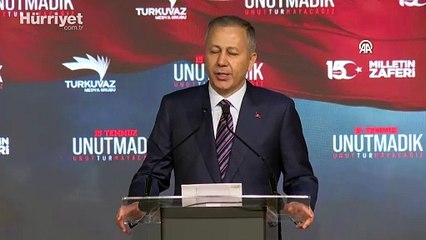 Bakan Yerlikaya: FETÖ'cü hainleri yakalamaya, adalete teslim etmeye devam ediyoruz