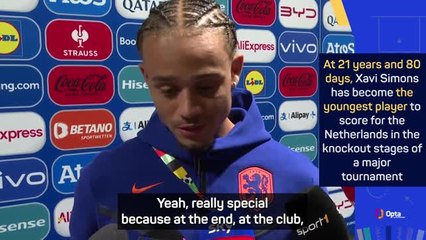 Скачать видео: Simons reflects on 'special' semi-final goal