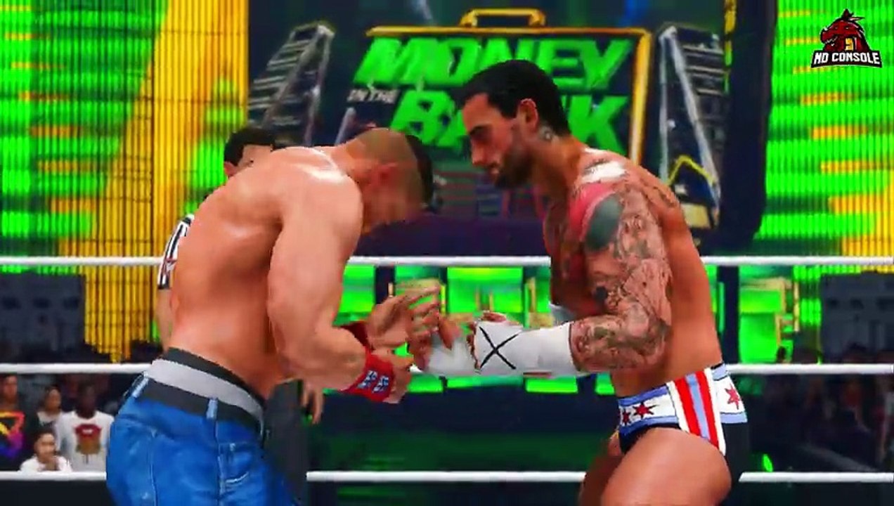 WWE 2K24 Money In The Bank 2011  John Cena vs Cm punk!