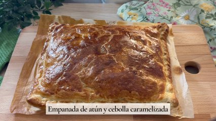 Empanada de atún y cebolla caramelizada del chef Enrique Sánchez