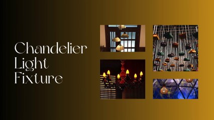 Give Your Home a Timeless Touch with a Chandelier Light Fixture