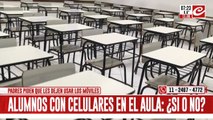 Padres exigen que sus hijos puedan tener sus celulares en el aula