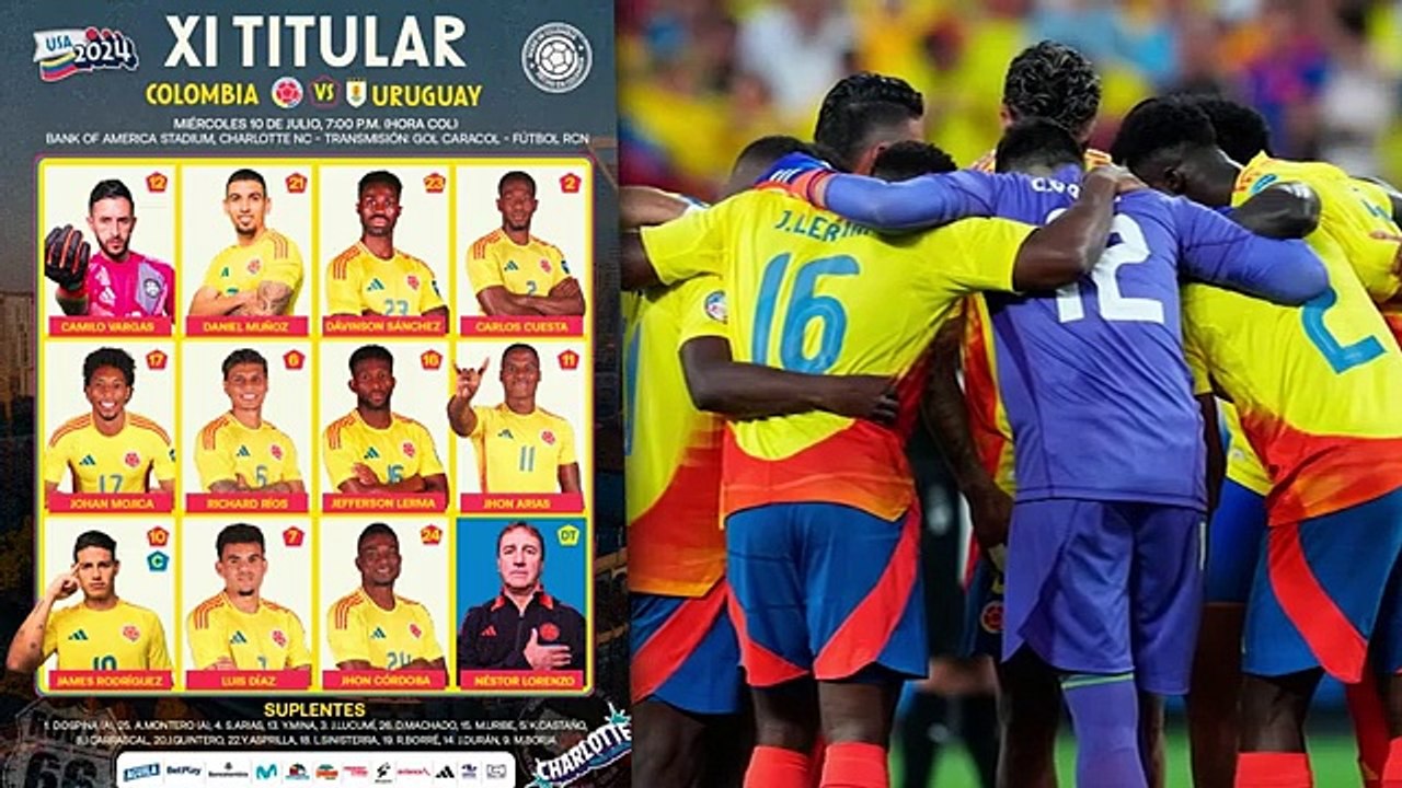 COLOMBIA Vs URUGUAY 1-0 l Resumen y Goles del Partido l Copa América Semifinal