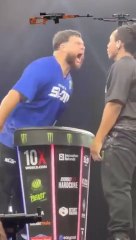 Slapped competition very power full slapp