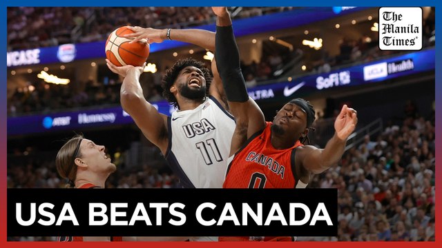 USA Basketball tops Canada 86-72 in exhibition opener on the road to Paris Olympics