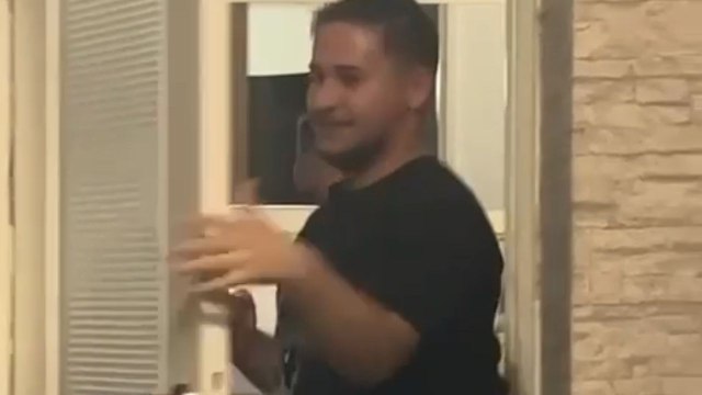 Boy accidentally smashes through glass door while playing in apartment