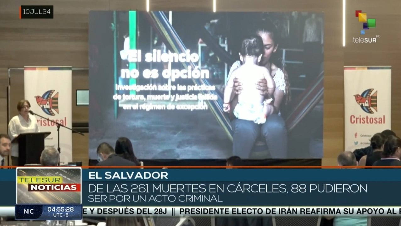Informe en San Salvador revela 261 muertes en cárceles, incluyendo 4 niños