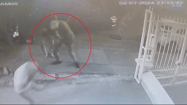 Ankara'da iş insanının vurulma anı kamerada