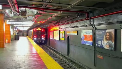 Take the Boston Subway from State Street to Malden Center
