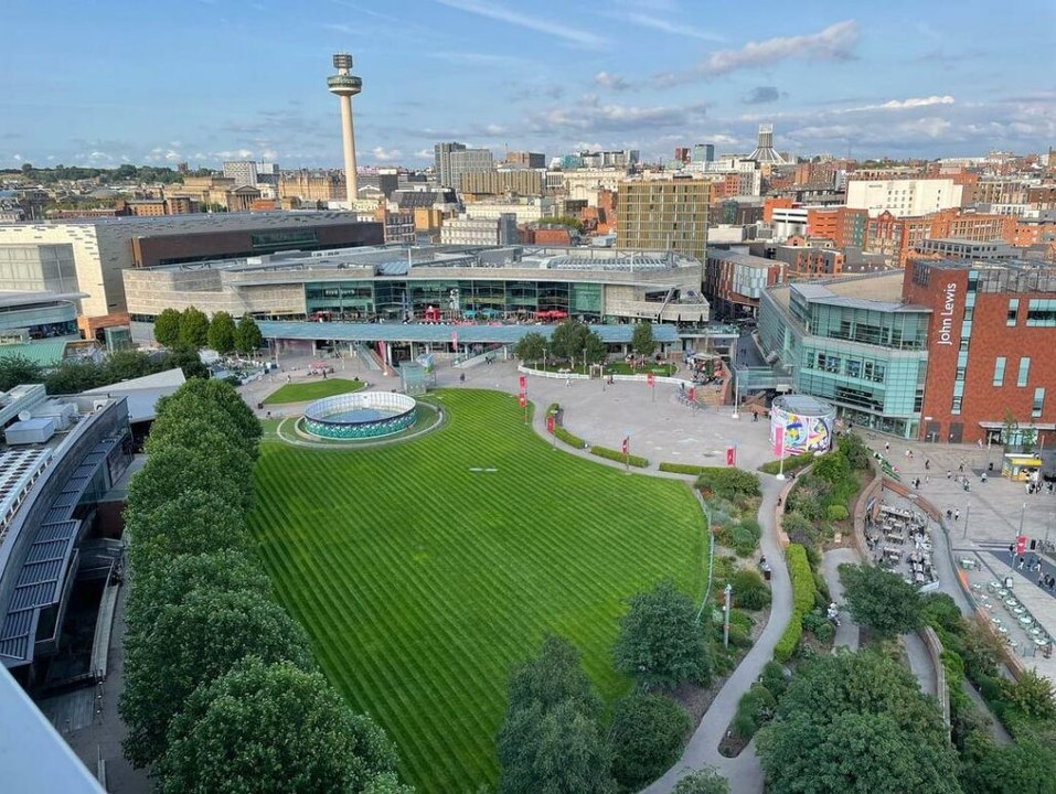 Olympics and Wimbledon fan park in Liverpool