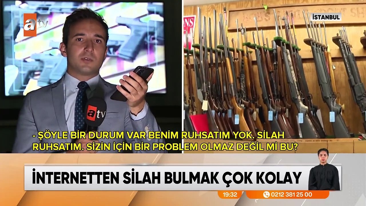 İnternetten silah bulmak çok kolay - atv Ana Haber 2 Ağustos 2023