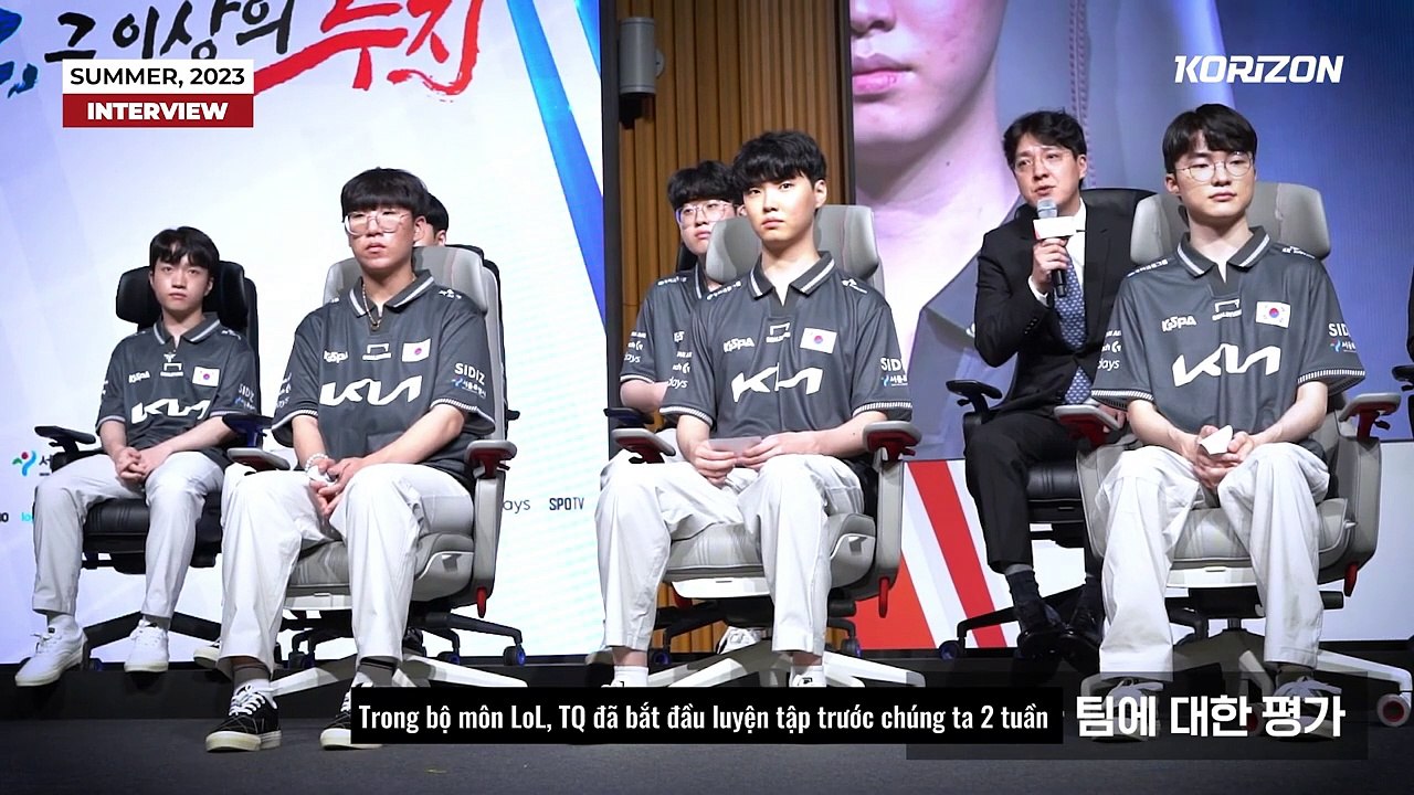 [VIETSUB] T1 cut - Họp báo Asiad