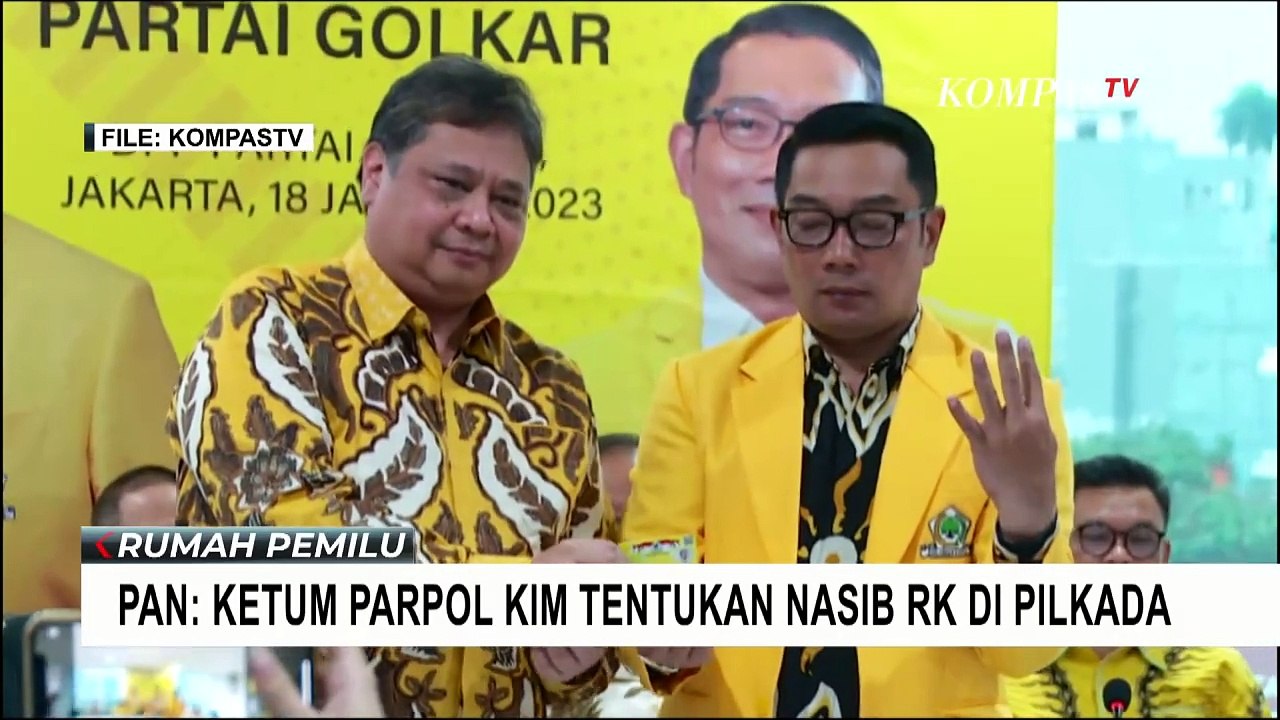 PAN: Ketum Parpol Koalisi Indonesia Maju akan Tentukan Nasib Ridwan Kamil di Pilkada 2024