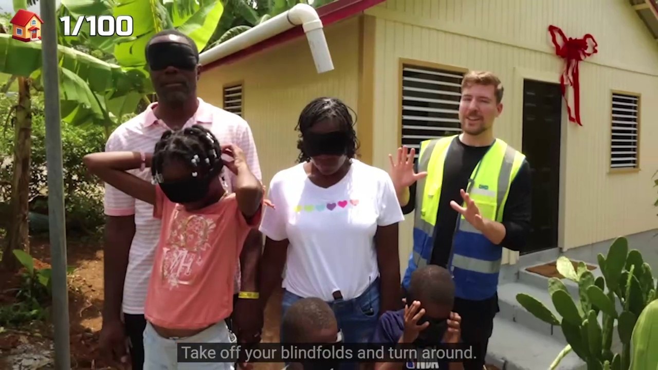 I Built 100 Houses And Gave Them Away!