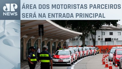 Aeroporto de Congonhas (SP) terá novo esquema para carros de aplicativo