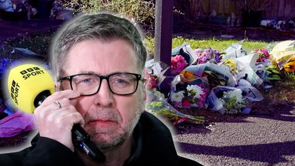 Mark Chapman opens BBC Radio 5 Live coverage of England’s semi-final with tearful message to John Hunt