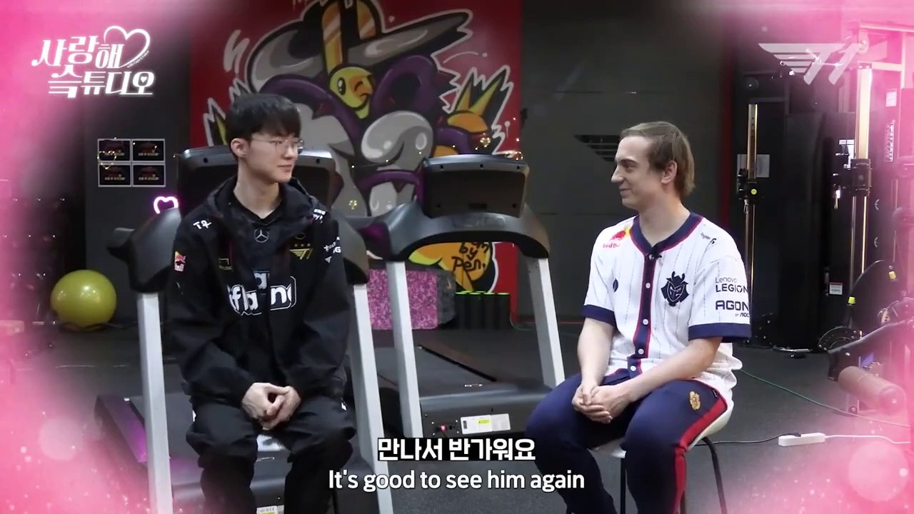[VIETSUB] Cuộc gặp gỡ màu hường của Faker và Caps - Before Worlds23