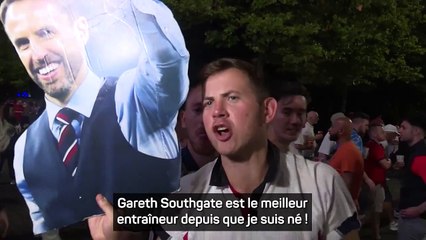 Les supporters des Three Lions aux anges !