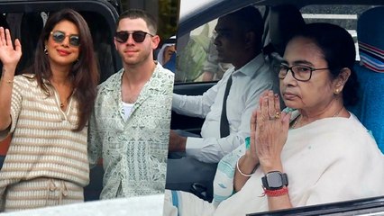 Anant Radhika Wedding:Priyanka Chopra With Husband Nick Jonas, CM Mamata Banerjee Arrives Mumbai |
