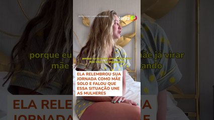 Luana Piovani chora em vídeo de apoio a IZA e fala sobre fim de namoro #shorts