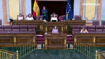 Belarra pide al PSOE que no renueve el Poder Judicial con el PP: "Lo que están haciendo es legitimar la guerra sucia judicial contra Podemos"