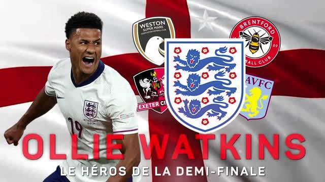 Angleterre - Qui est Ollie Watkins, le héros de la demi-finale ?
